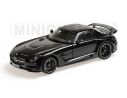 MINICHAMPS 110033020 MERCEDES BENZ SLS AMG BLACK SERIES 2013 BLACK METALLIC Modellino