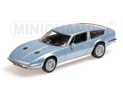 MINICHAMPS 437123122 MASERATI INDY 1970 BLUE METALLIC Modellino