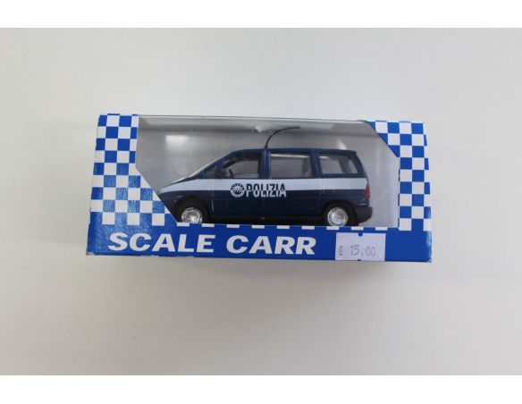 Scale Carr PR202 FIAT ULYSSE POLIZIA ITALIA 1/43     Modellino