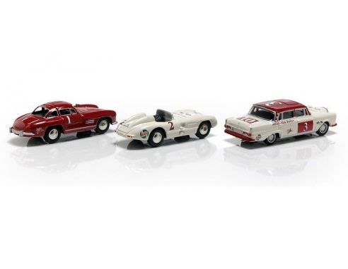 Bub 06933 SET NAC/ADAC 2011 1/87 MB 300SE HECK Modellino