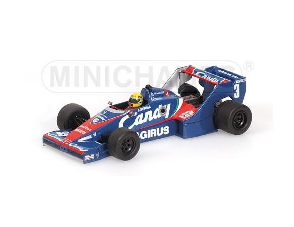 Minichamps PM540834335 TOLEMAN A.SENNA 1983 1:43 Modellino