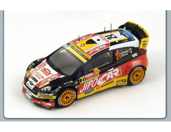 Spark Model S3795 FORD FIESTA N.21 RETIRED MONTE CARLO 2014 PROKOP-ERNST 1:43 Modellino