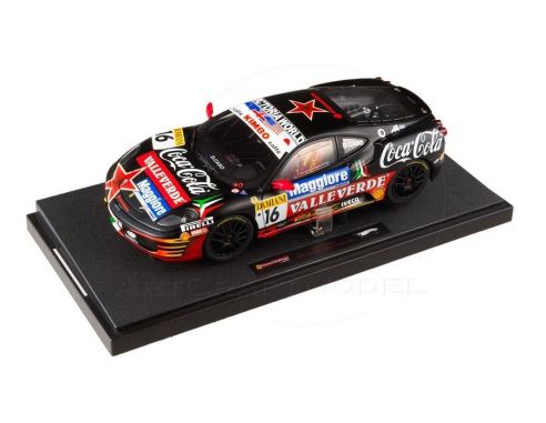 Hot Wheels HWN2069 FERRARI F 430 CHALLENGE N.16 VALLELUNGA 2007 D.CASO 1:18 Modellino