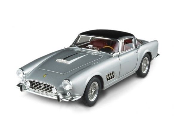 Hot Wheels HWN2048 FERRARI 410 SUPERAMERICA 1956 SILVER 1:18 Modellino