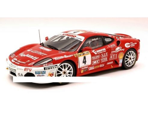 Hot Wheels HWL9533 FERRARI F430 N.4 ITALIAN CHAMPION FERRARI CHALLENGE 2006 A.BELLUZZI 1:18 Modellino