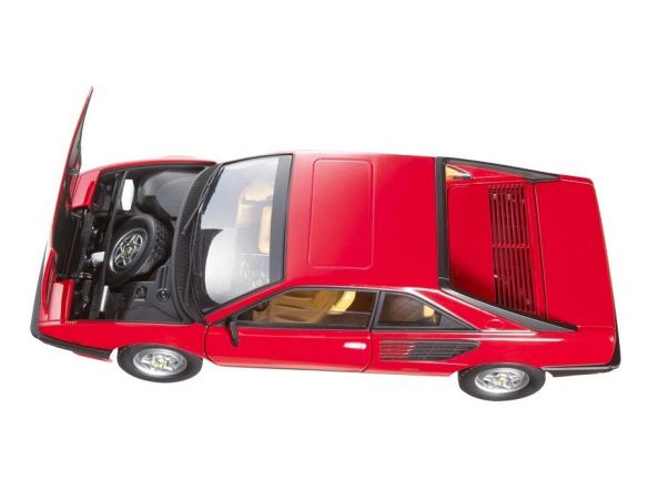 Hot Wheels L2987 FERRARI MONDIAL 8 1980 RED 1:18 Modellino