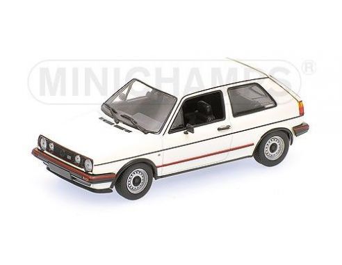Minichamps PM400054121 VW GOLF GTI 1985 WHITE 1:43 Modellino