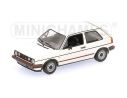 Minichamps PM400054121 VW GOLF GTI 1985 WHITE 1:43 Modellino