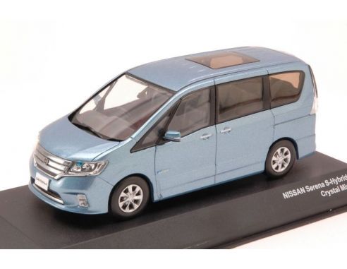 J-Collection JC68003CM NISSAN SERENA S-HYBRID 2012 LIGHT METALLIC BLUE 1:43 Modellino