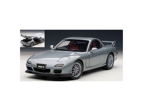 Auto Art / Gateway AA75987 MAZDA RX-7 (FD) SPIRIT R TYPE A 2002 SILVER 1:18 Modellino