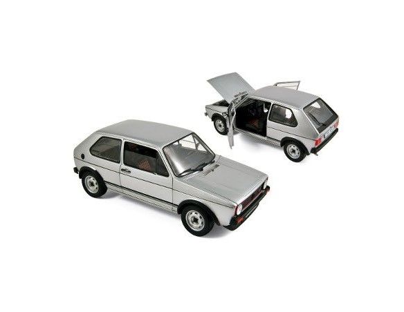 Norev 188486 VW GOLF GTI 1976 SILVER 1/18 Modellino