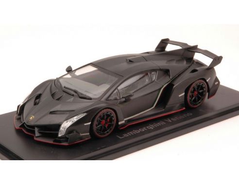 Kyosho KY5571MBK LAMBORGHINI VENENO 2013 MATT BLACK 1:43 Modellino