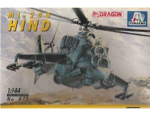 Italeri Dragon IT875 MI-24G HIND KIT Militari  1:144     Modellino