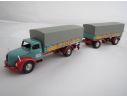 Bub 07450 MAGIRUS S6500 PICK UP 1/87 TRAILER Modellino