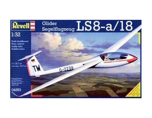 Revell RV04253 GLIDER SEGELFLUGZEUG LS8-a/18 1:32 KIT Modellino