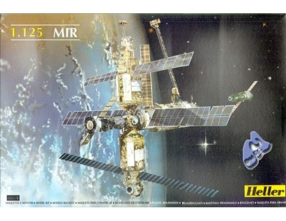 Heller HL80442 MIR SPACE STATION Kit 1:125 Modellino