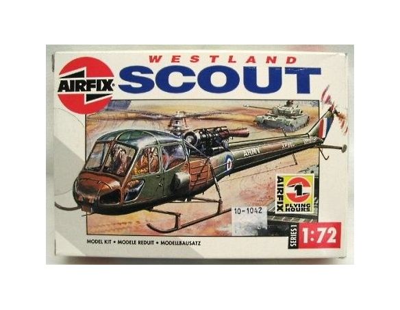 Airfix 01042 WESTLAND SCOUT 1:72 kit Militari                   Modellino