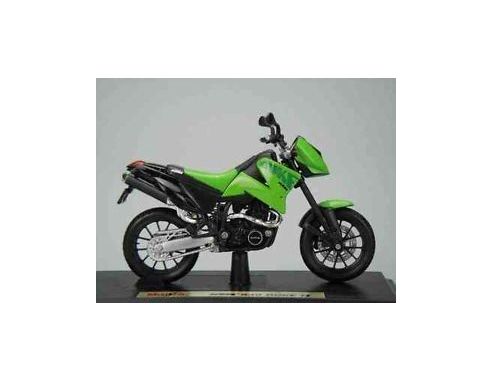 Maisto 39353 KTM 640 DUKE II Green 1:18 Moto Modellino