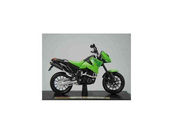Maisto 39353 KTM 640 DUKE II Green 1:18 Moto Modellino