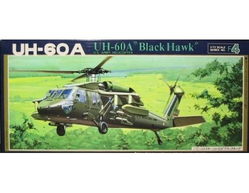 FUJII F4 UH-60A BLACK HAWK 1:72 Modellino