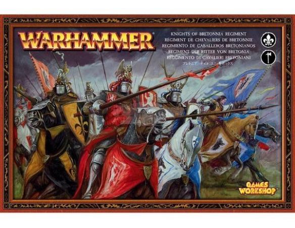 Games Workshop Warhammer 82-06 CAVALIERI BRETONIANI KNIGHTS OF BRETONNIA Games Workshop Modellino
