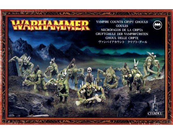 Games Workshop Warhammer 91-12 GHOUL DELLE CRIPTE Personaggi