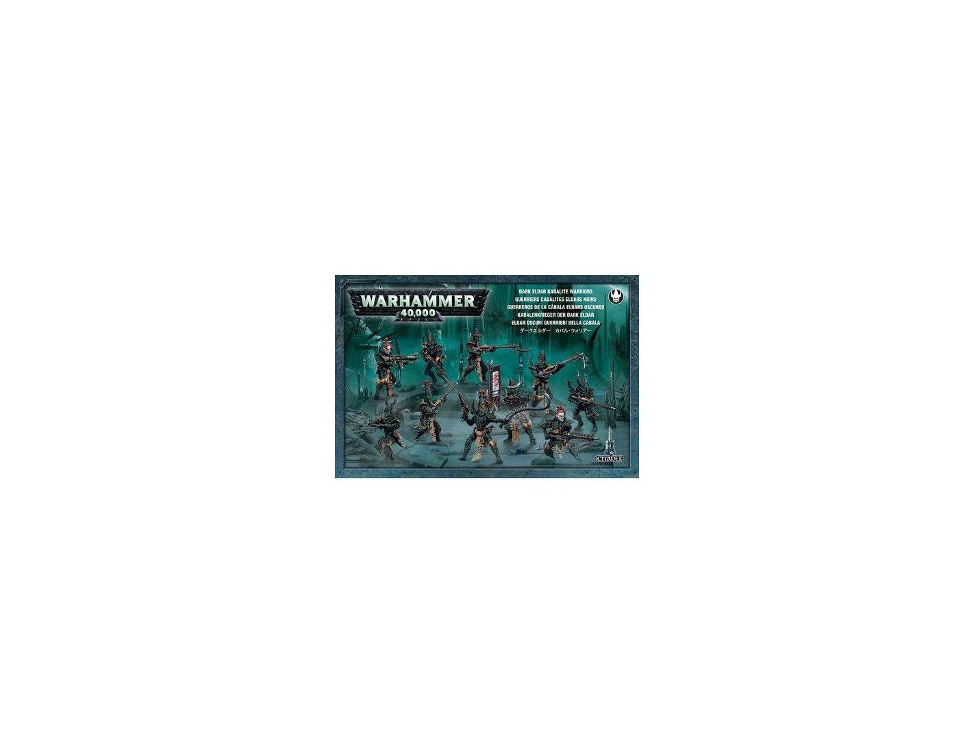 games workshop warhammer 45 07 eldar oscuri guerrieri della cabala personaggi modellino