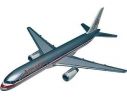 New Ray 06636 American Airlines BOEING 757-200 1:650 Aerei Modellino