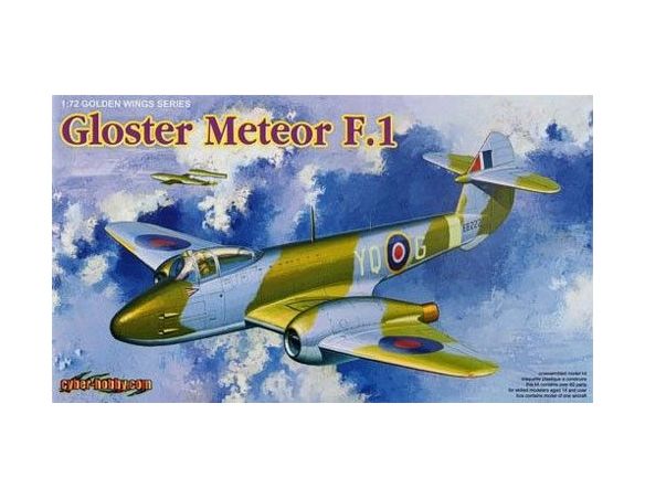 Dragon 5084 GLOSTER METEOR GOLDEN WINGS SERIES F.1 1:72 KIT Modellino