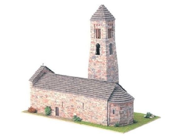 Domus Kits 40077 CHIESA REALE ST.CLIMENT DE COLL DE NARGO' 1/50 Modellino