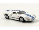 Bub 08102 FORD GT40 WHITE-BLUE NUOVI CERCHIONI Modellino