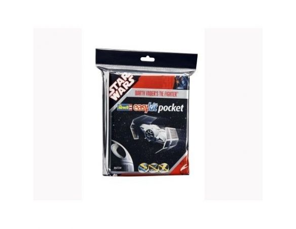 Revell RV06724 STAR WARS DARTH VADER'S TIE FIGHTER Easy Kit Pocket Modellino