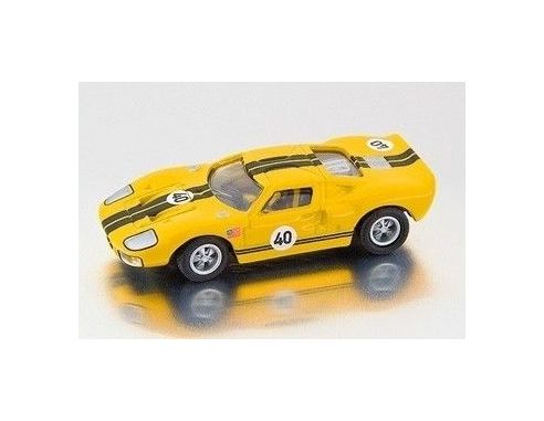 Bub 08105 FORD GT 40 n.40 YELLOW-BLACK 1/87 Modellino
