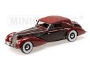 Minichamps PM107115130 DELAGE D8-120 CABRIOLET 1939 RED & DARK RED 1:18 Modellino