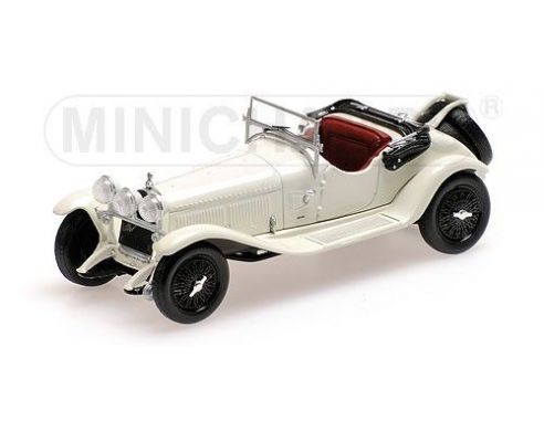 Minichamps PM400120430 ALFA ROMEO 6C 1750 G.S. 1930 WHITE 1:43 Modellino