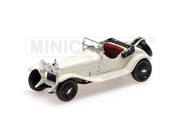 Minichamps PM400120430 ALFA ROMEO 6C 1750 G.S. 1930 WHITE 1:43 Modellino