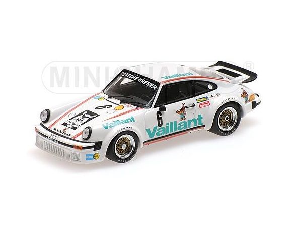 Minichamps PM400766496 PORSCHE 934 VAILLANT N.6 NORISRING 1976 B.WOLLEK 1:43 Modellino