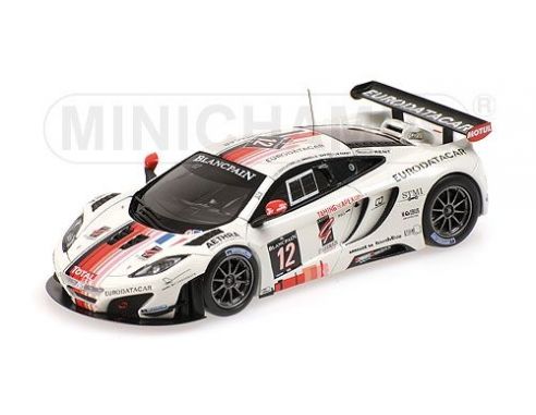 Minichamps PM437121312 MC LAREN MP4-12C N.12 DNF SPA 2013 GOUDY-VANNELET-DEMOUSTIER-AMADO 1:43 Modellino