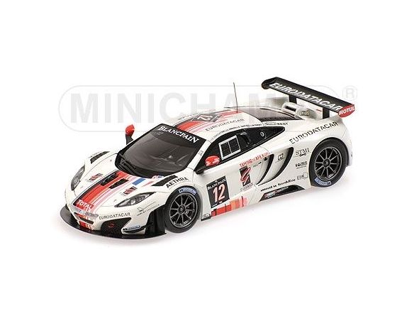 Minichamps PM437121312 MC LAREN MP4-12C N.12 DNF SPA 2013 GOUDY-VANNELET-DEMOUSTIER-AMADO 1:43 Modellino