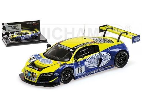 MINICHAMPS 437130116 AUDI R8 LMS ULTRA BUSCH 24H ADAC NURBURGRING 2013 Modellino