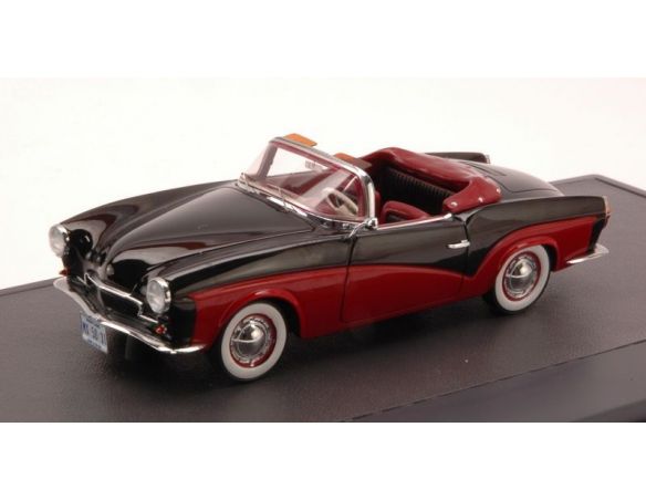 Matrix MX42105-031 VW ROMETSCH LAWRENCE CONVERTIBLE 1959 BLACK/AMARANT ED.LIM.PCS 408 1:43 Modellino