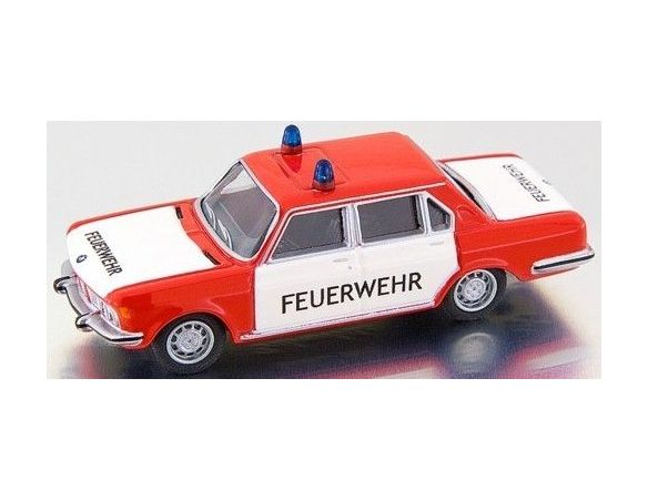 Bub 08226 BMW 2800 SEDAN FEUERWEHR 1/87 Modellino