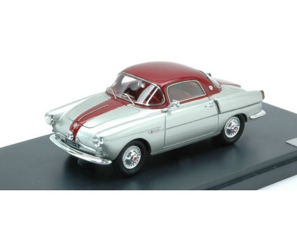 Matrix MX30602-081 FIAT 600 VIOTTI COUPE' 1959 GREY/RED ED.LIM.PCS 299 1:43 Modellino