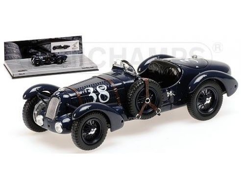 Minichamps PM437117130 TALBOT LAGO T26-SS GRAND PRIX 1936 BLACK 1:43 Modellino