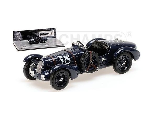 Minichamps PM437117130 TALBOT LAGO T26-SS GRAND PRIX 1936 BLACK 1:43 Modellino
