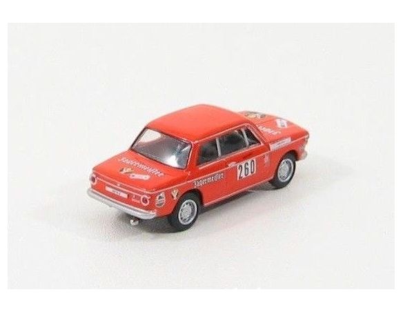 Bub 08429 BMW 2002 RALLY JAGERMEISTER ORANGE Modellino