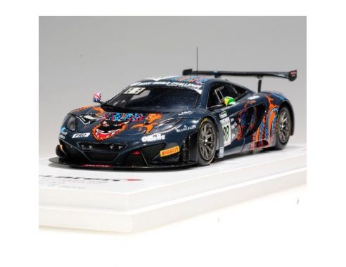 True Scale Miniatures TSM144336 MC LAREN MP4-12C GT3 N.88 15th 24 H SPA 2013 BARFF-GOODWIN-SENNA 1:43 Modellino