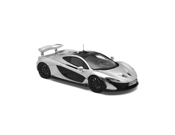 True Scale Miniatures TSM144329 MC LAREN P1 XP2R NURBURGRING 2013 SILVER 1:43 Modellino