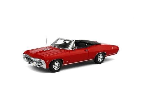 True Scale Miniatures TSM144322 CHEVROLET IMPALA CONVERTIBLE 1967 BOLERO RED 1:43 Modellino