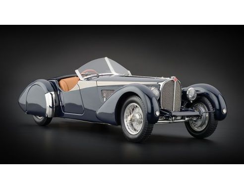 CMC CMC136 BUGATTI TYP 57 SC CORSICA 1938 ARSENIC BLUE AWARD WINNING VERSION 1:18 Modellino